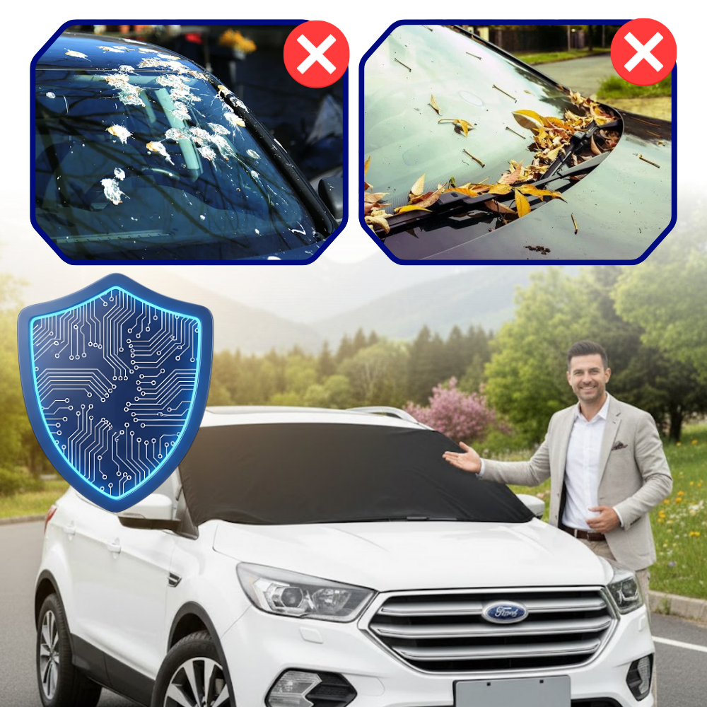 Magnetisk Snødeksel til Frontrute - Ozerty