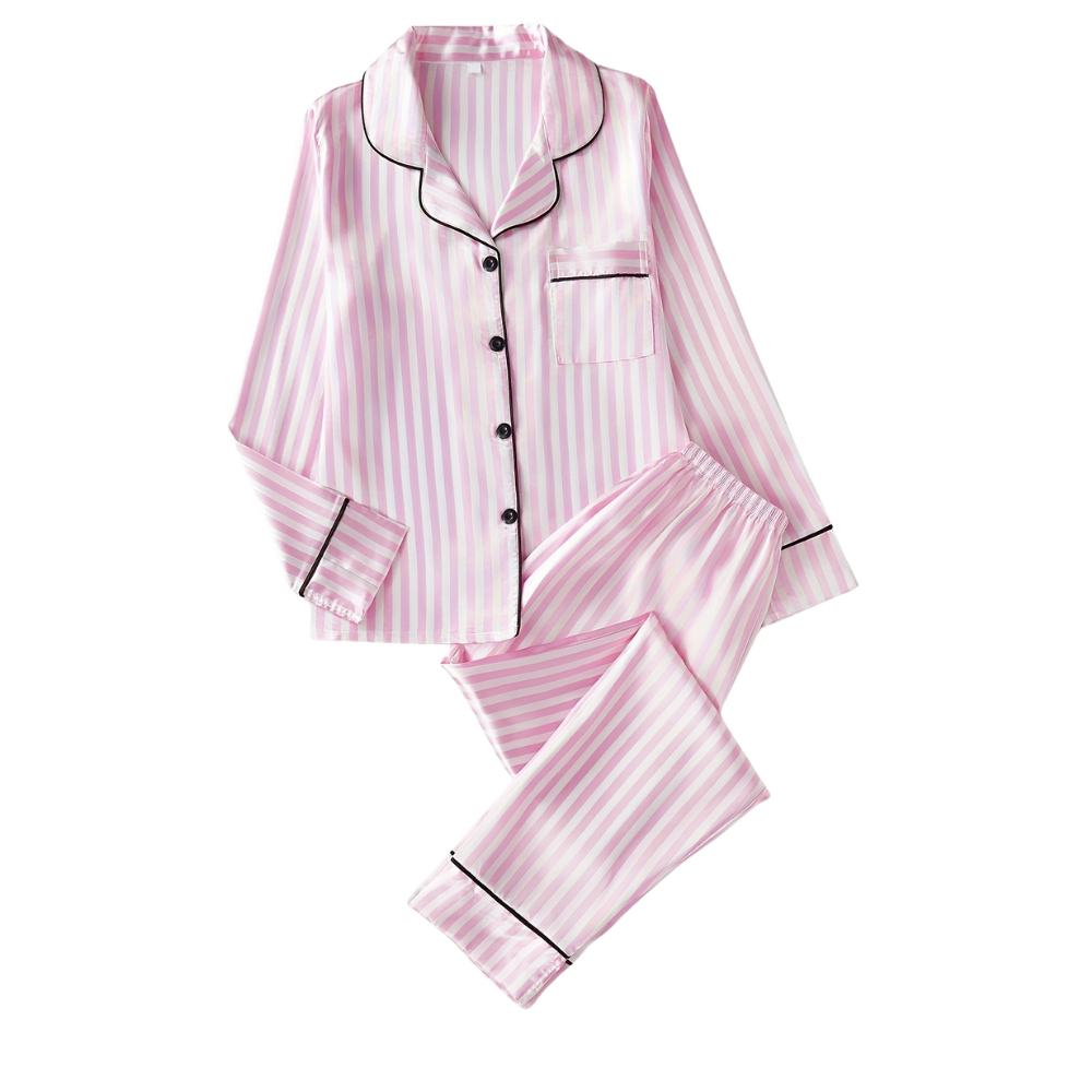 Rosa satengpyjamas for Kvinner -Rosa Lang - Ozerty