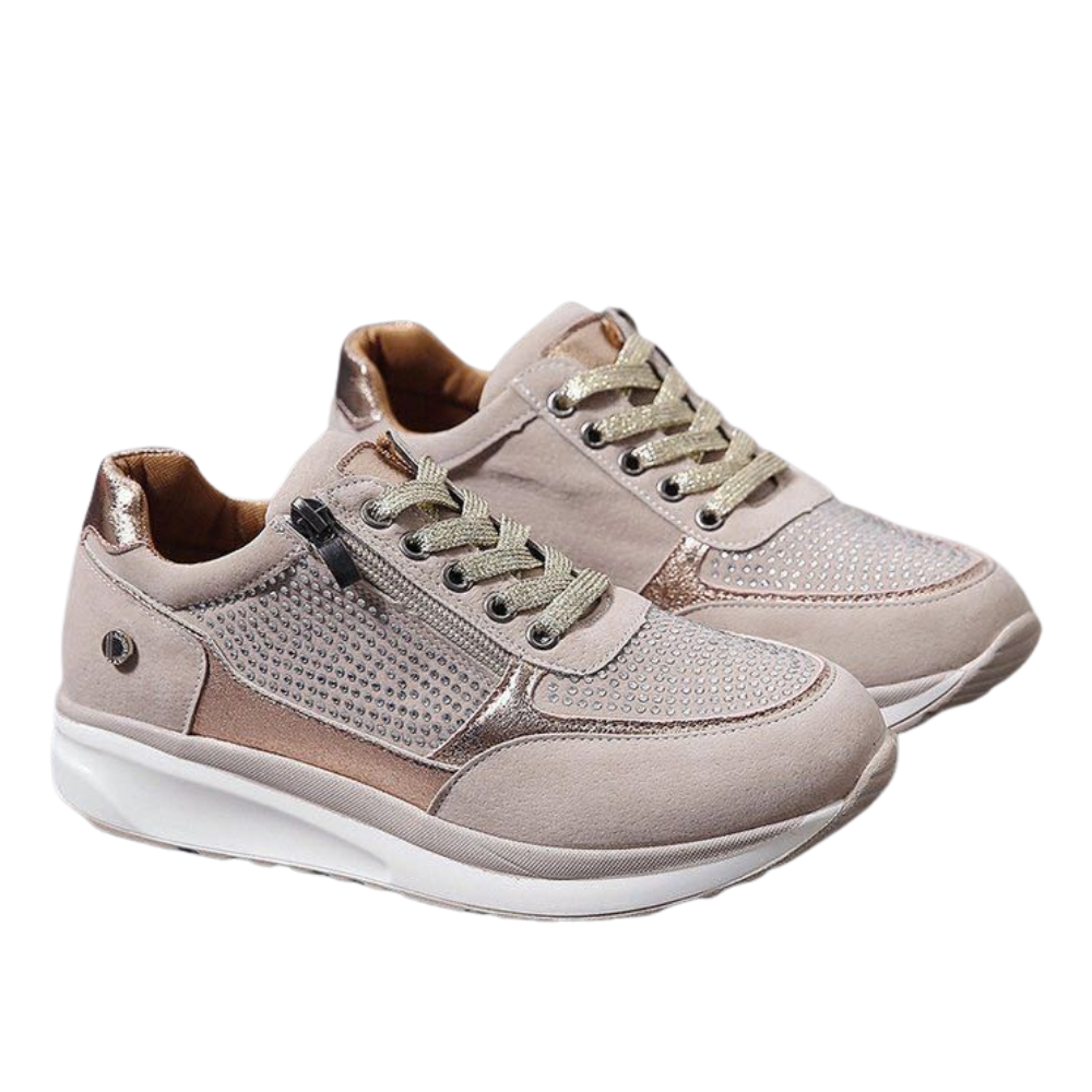 Sneakers med kiledesign og strass

 -Beige/EU35/US4/UK2Beige/EU36/US5/UK3Beige/EU37/US6/UK4Beige/EU38/US7/UK5Beige/EU39/US8/UK6Beige/EU40/US9/UK7Beige/EU41/US10/UK8Beige/EU42/US11/UK9Beige/EU43/US12/UK10 - Ozerty