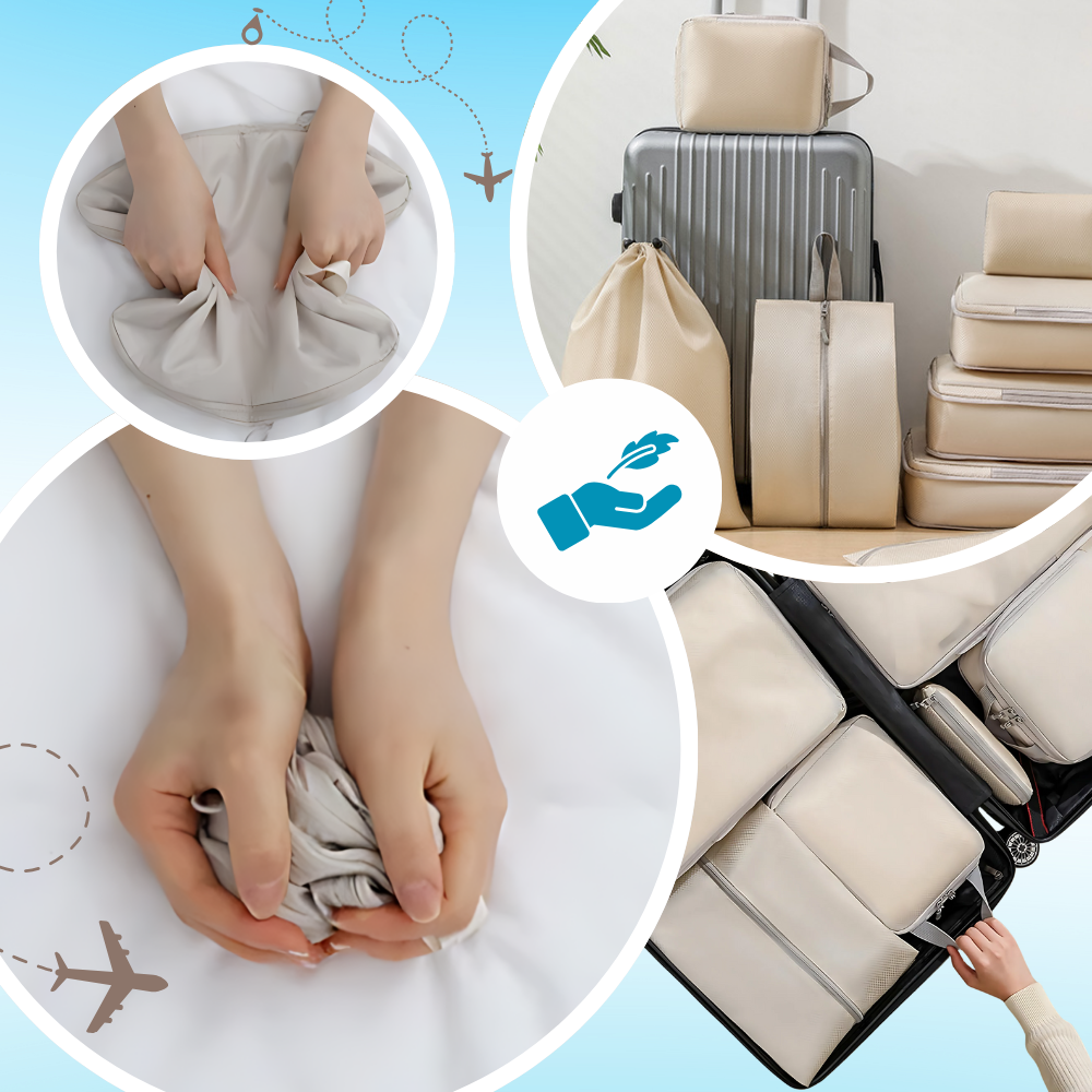 Zip Compress Bagasjeorganiserer - Ozerty