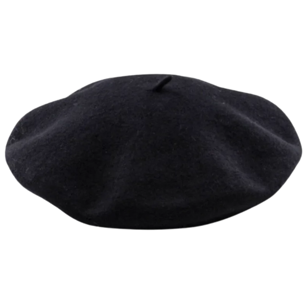 Klassisk beret i ull for kvinner - Ozerty