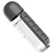 Vannflaske i plast med pilleboks