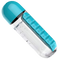 Vannflaske i plast med pilleboks - Ozerty