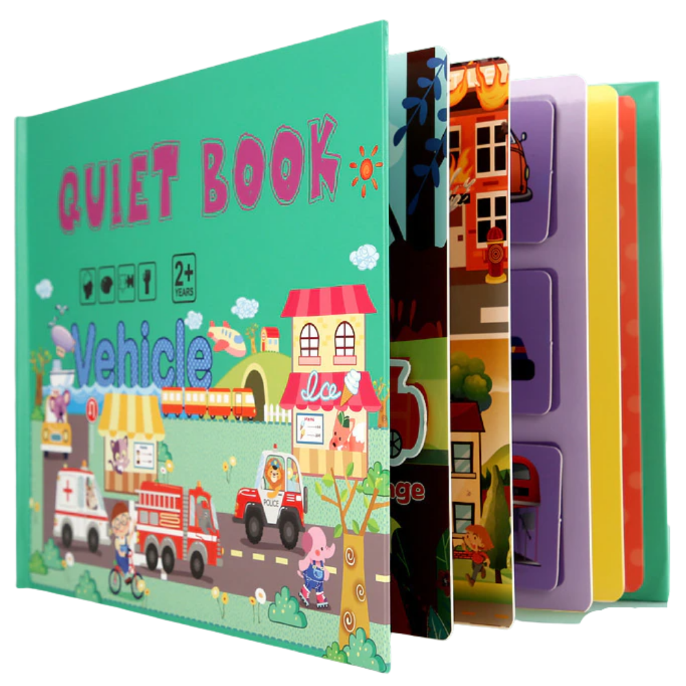Montessori pedagogisk bok for barn -Transport/   - Ozerty