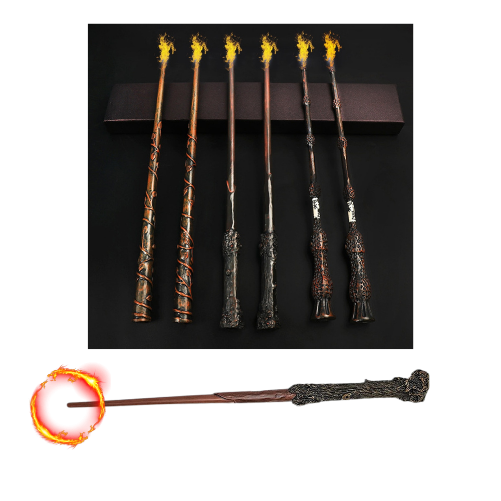 Harry Potter magisk flammeskytende tryllestav - Ozerty