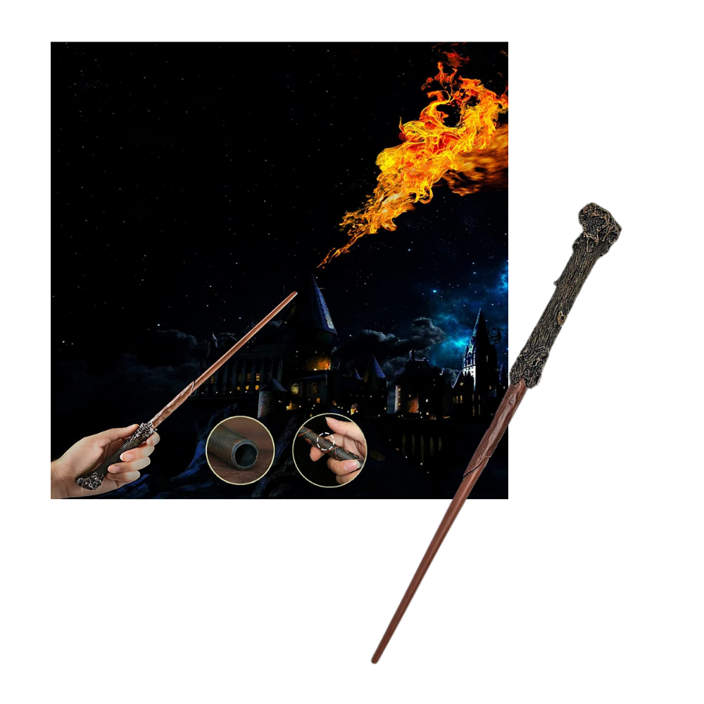 Harry Potter magisk flammeskytende tryllestav - Ozerty