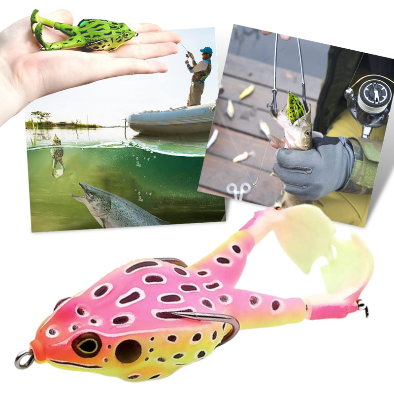 Silikonfrosk fiskeagn - Ozerty