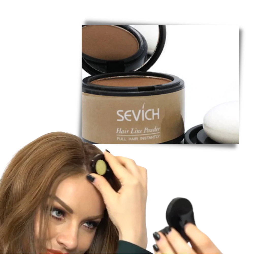 Hårfeste concealer pulver - Ozerty