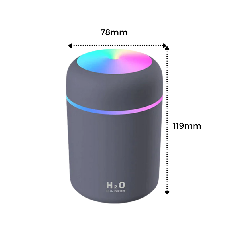 Mini aromaterapi luftfukter og diffuser - Ozerty