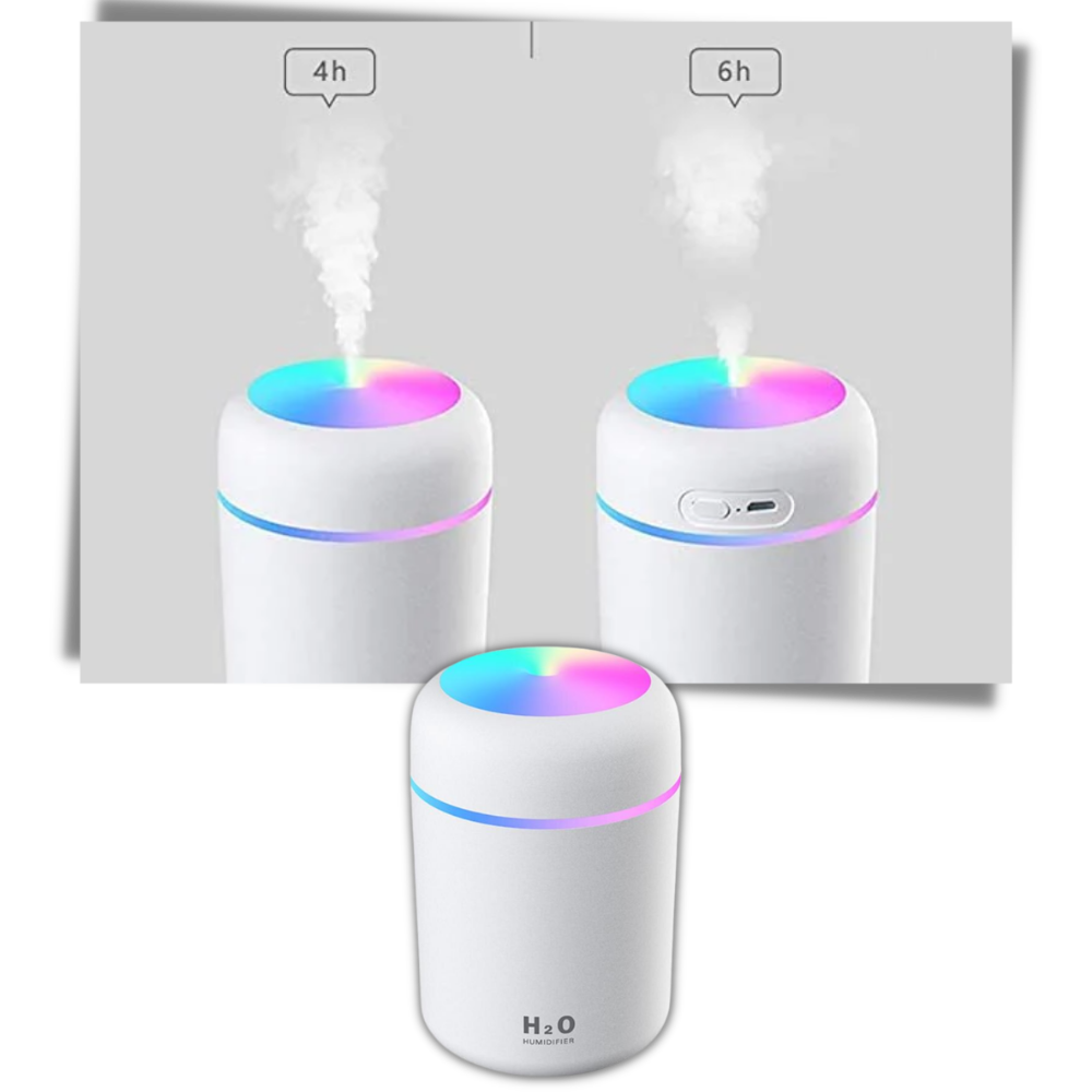 Mini aromaterapi luftfukter og diffuser - Ozerty