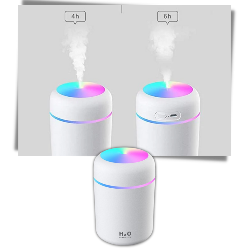 Mini aromaterapi luftfukter og diffuser - Ozerty
