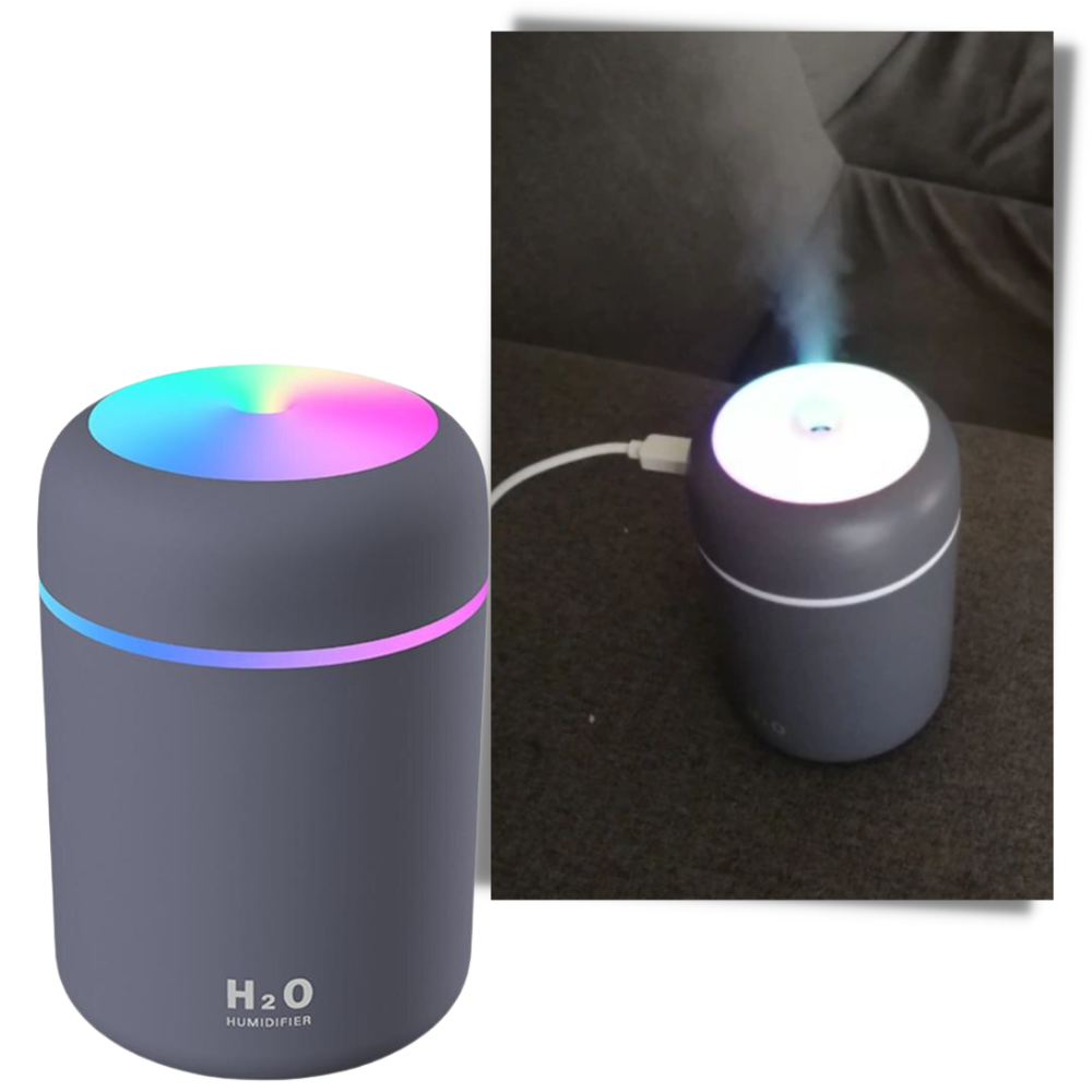 Mini aromaterapi luftfukter og diffuser - Ozerty