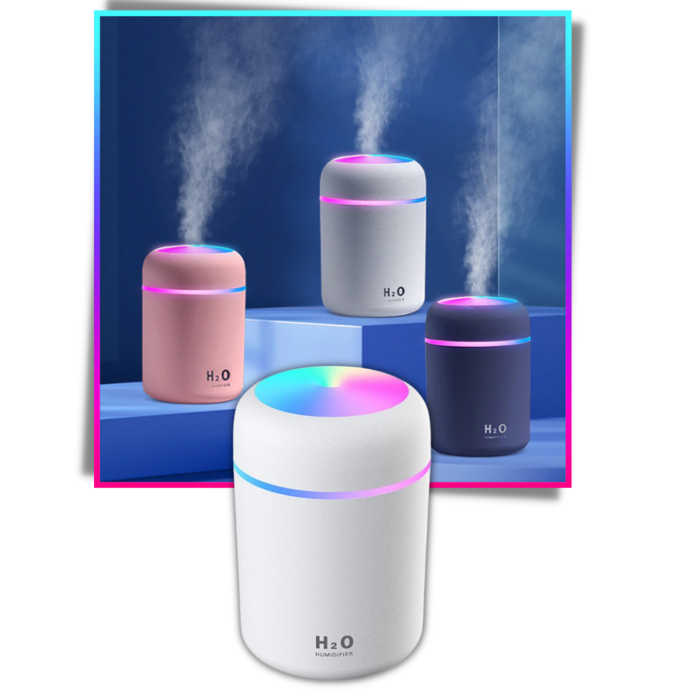 Mini aromaterapi luftfukter og diffuser - Ozerty