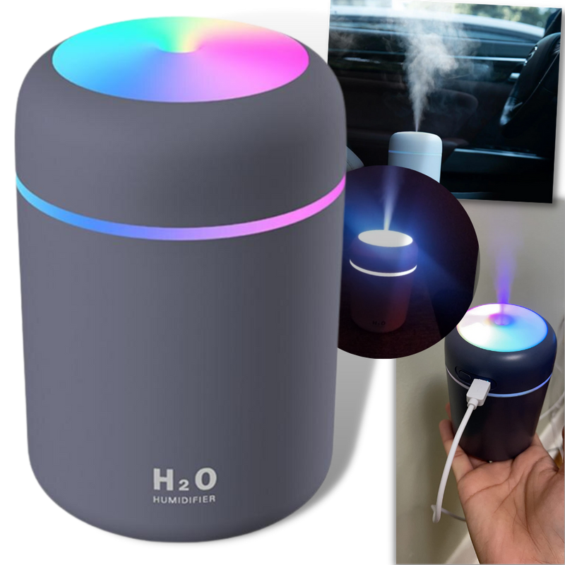 Mini aromaterapi luftfukter og diffuser - Ozerty