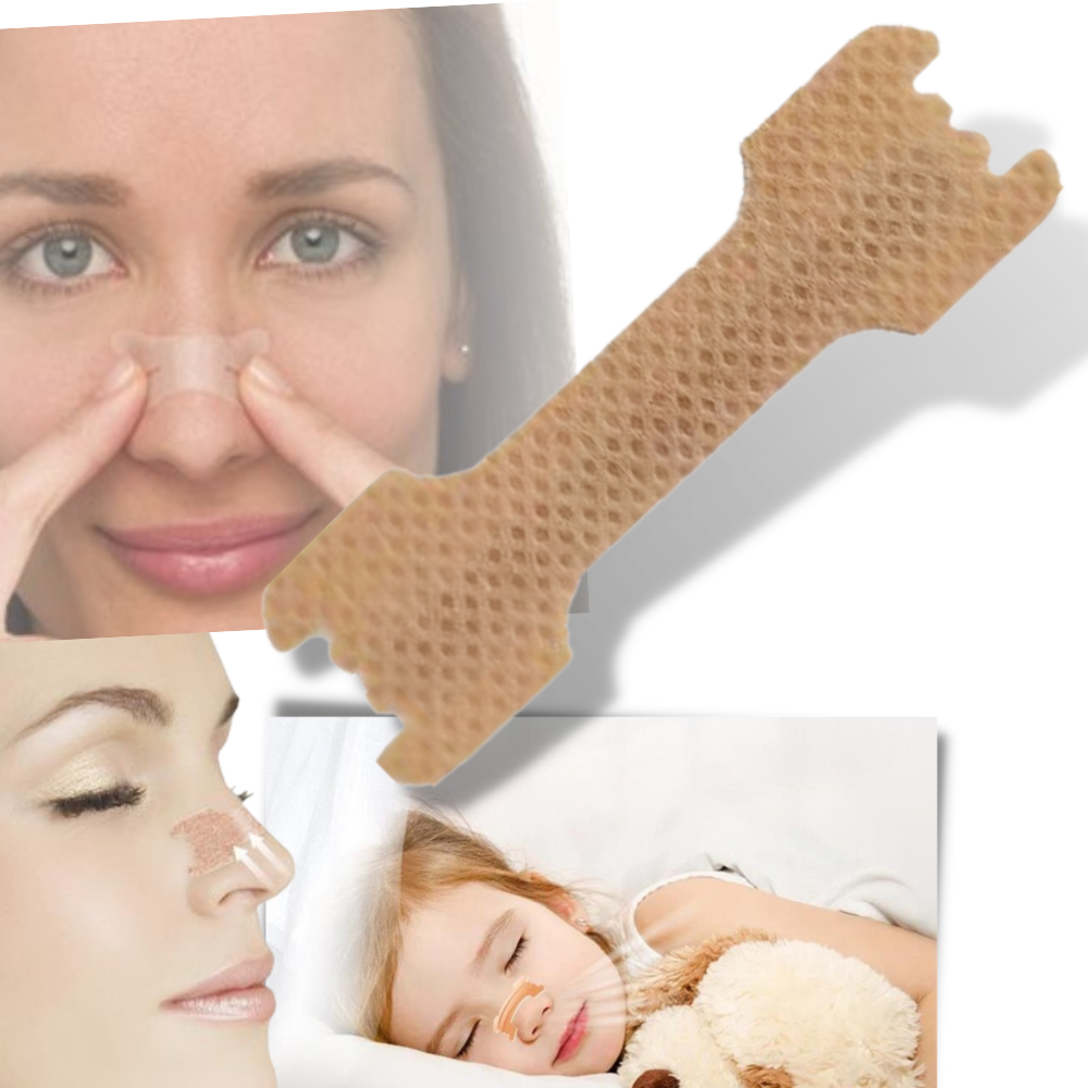 100-pack med nesestrimler for snorking - Ozerty