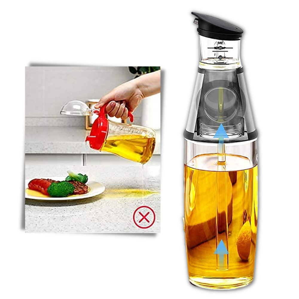 Olive oil dispenser - Cooking oil dispenser bottle - Oil bottle