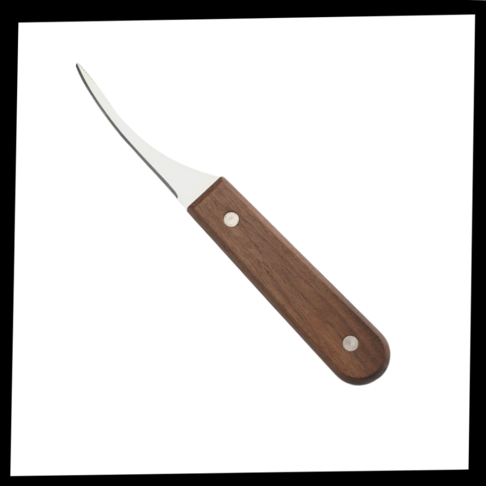 Skrellekniv for reker i rustfritt stål - Ozerty