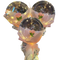 Vakker Rose LED-ballong