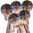 Vakker Rose LED-ballong  - Ozerty