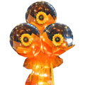 Vakker Rose LED-ballong