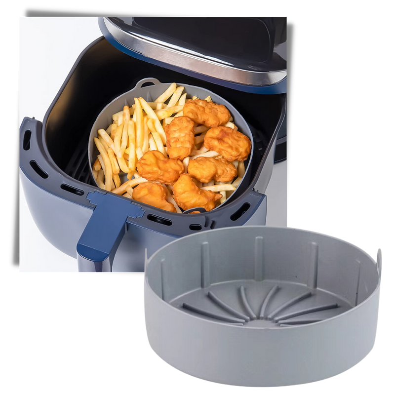 Gjenbrukbar Air Fryer silikonpanne - Ozerty
