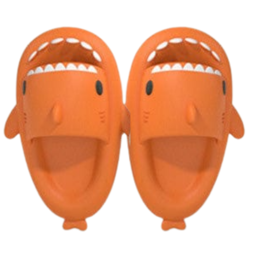 Shark beach slippers