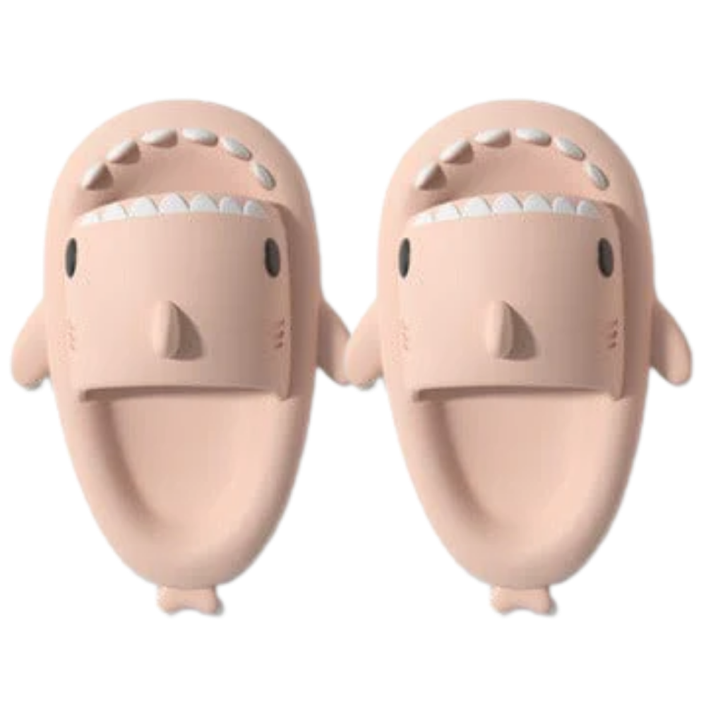 Shark beach slippers