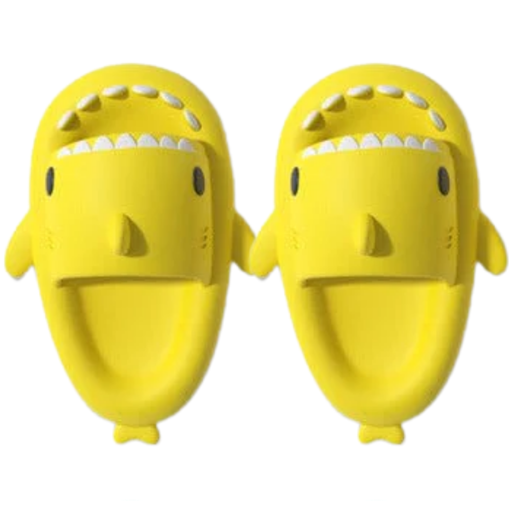 Shark beach slippers