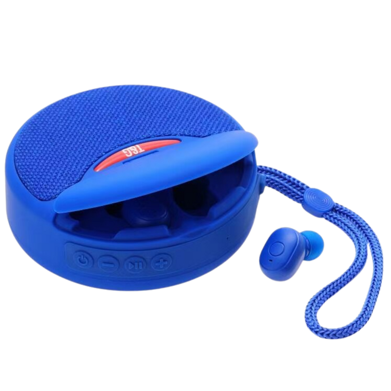 Trådløs Bluetooth-høyttaler med ørepropper