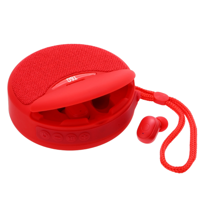 Trådløs Bluetooth-høyttaler med ørepropper