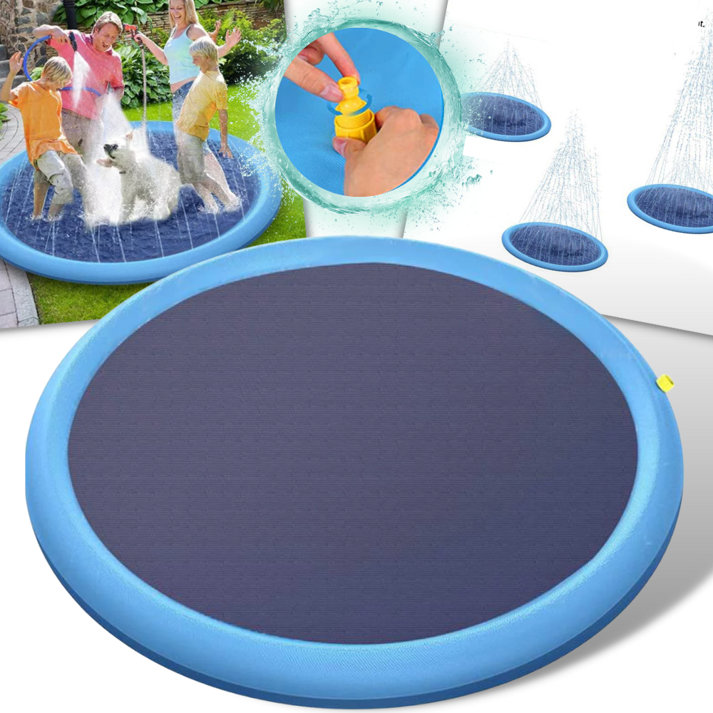 Splash pool for pets and children 