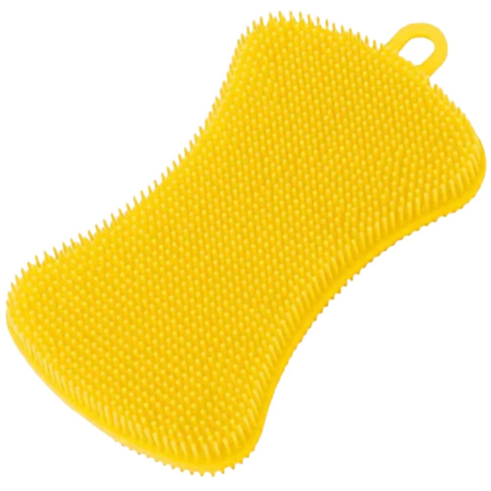 silicone kitchen sponge, antibacterial silicone sponge