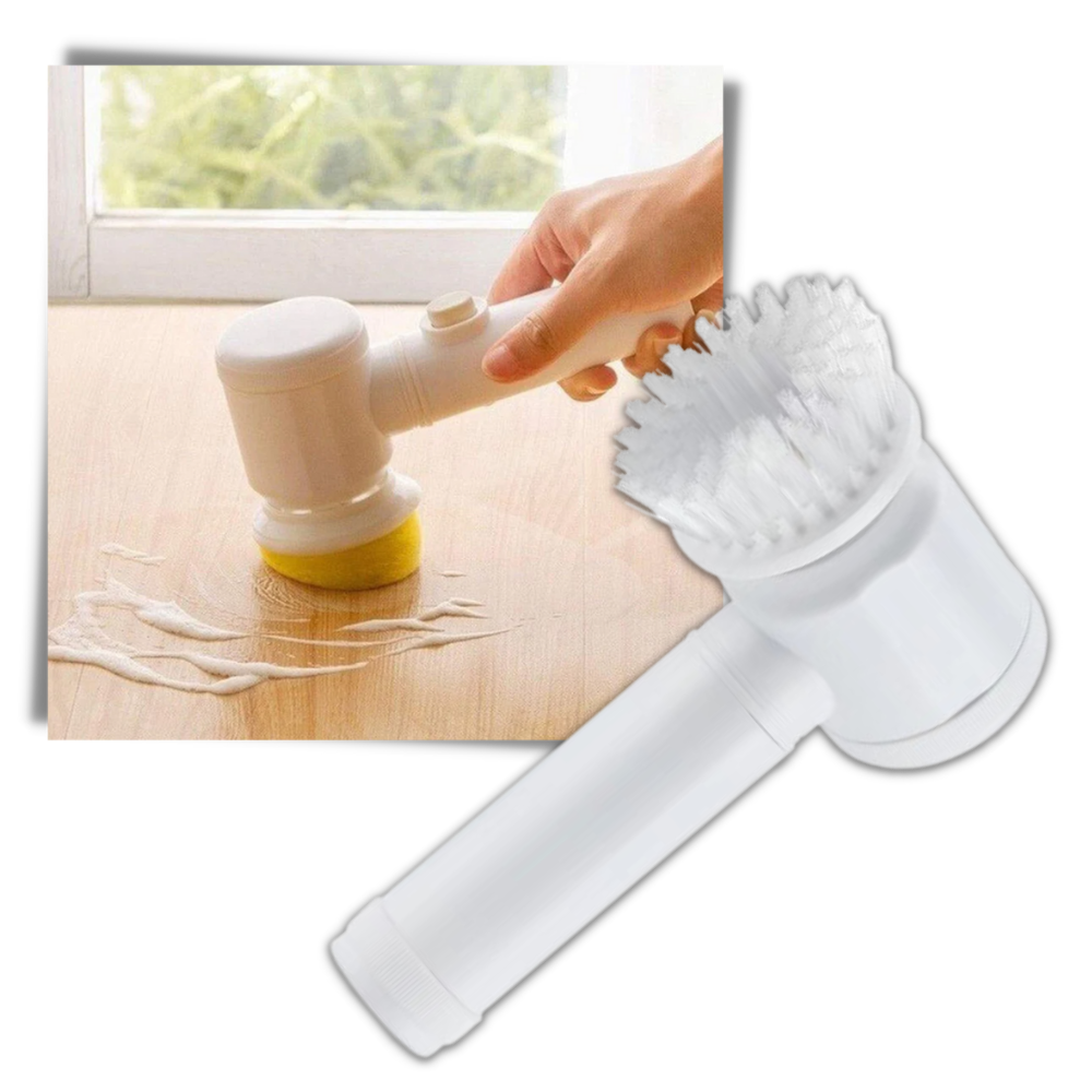 5 in 1 Magic Brush, Handheld Wireless Electric Cleaning Brush