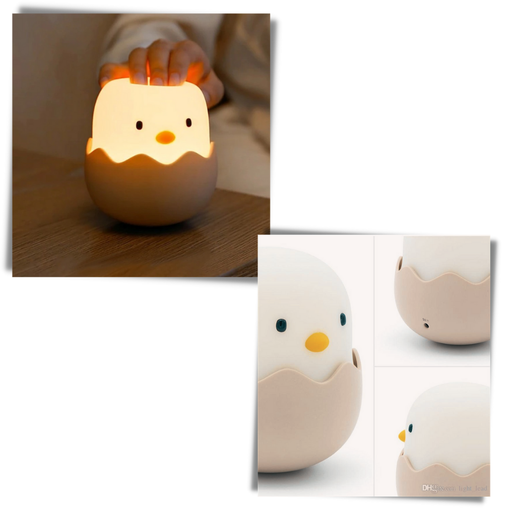 Kylling nattlampe med dimmer - Ozerty