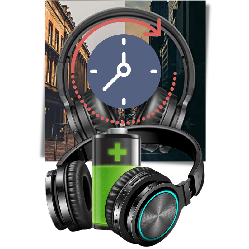 Fargerike bluetooth-hodetelefoner - Ozayti