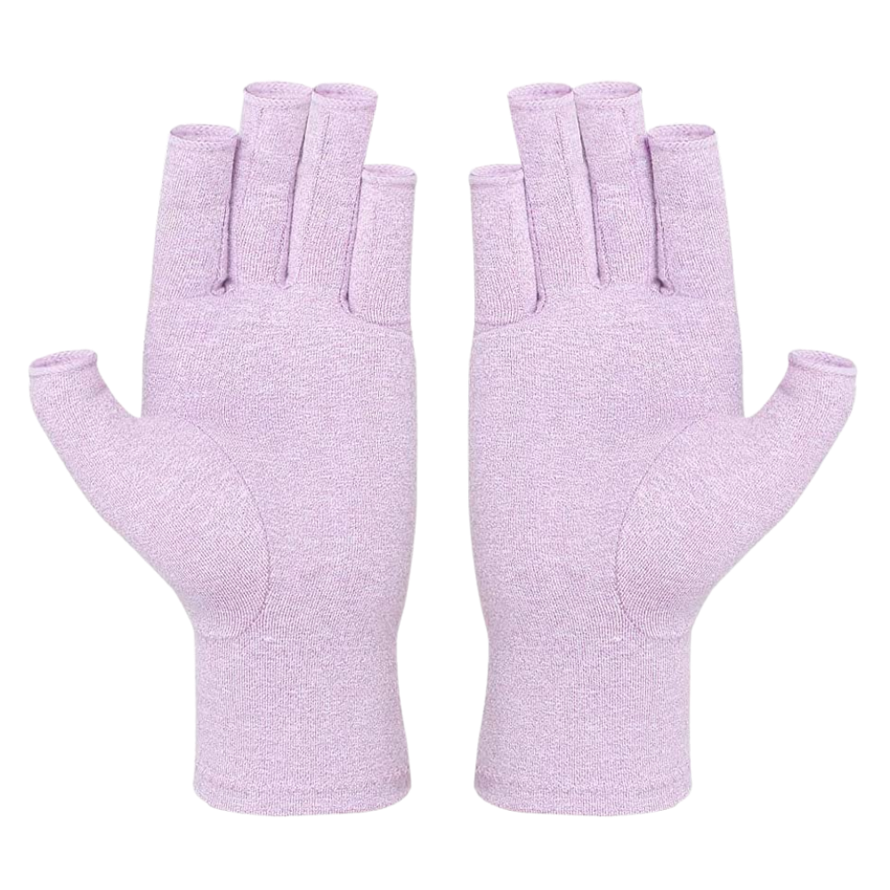 Pain-relieving compression gloves 