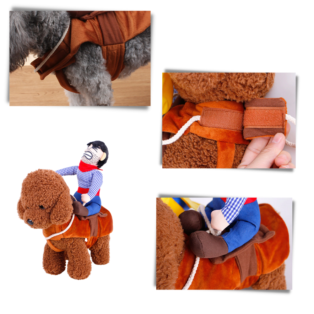 Cowboy hundekostyme - Ozerty