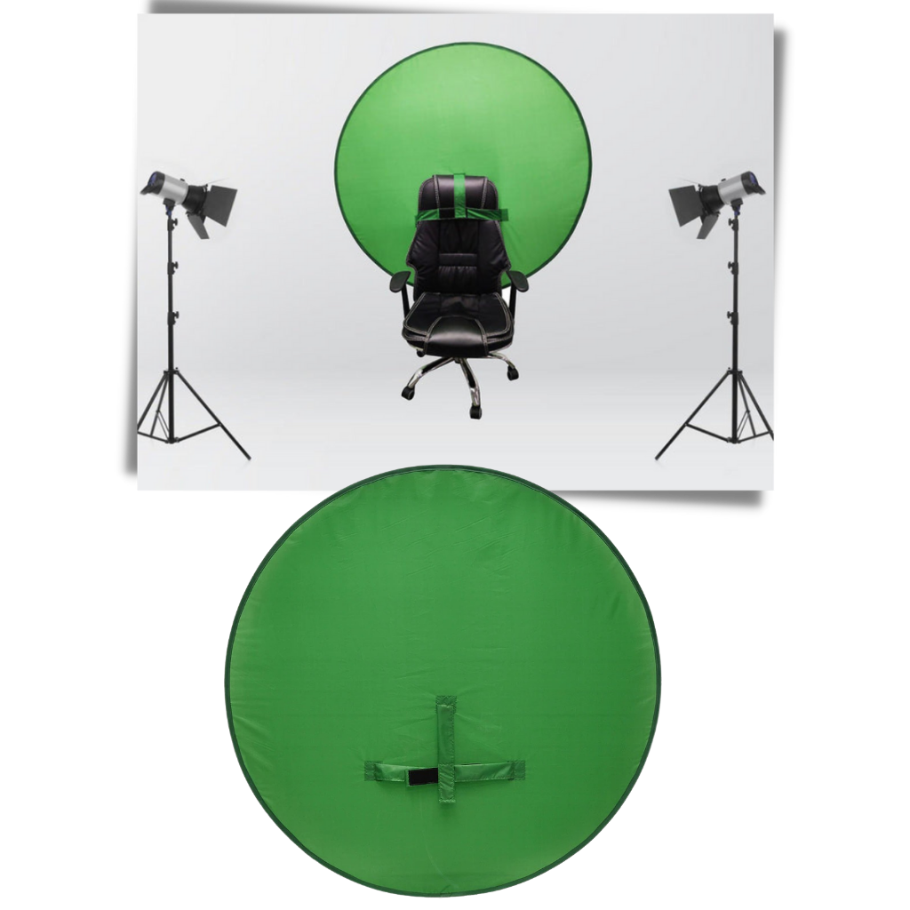 Sammenleggbar green-screen for stol  - Ozerty
