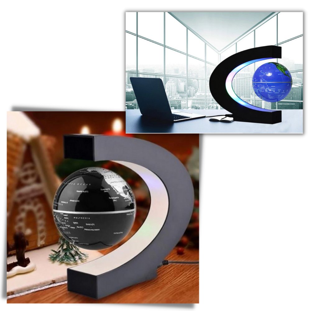 Leviterende LED magnetisk globus - Ozerty