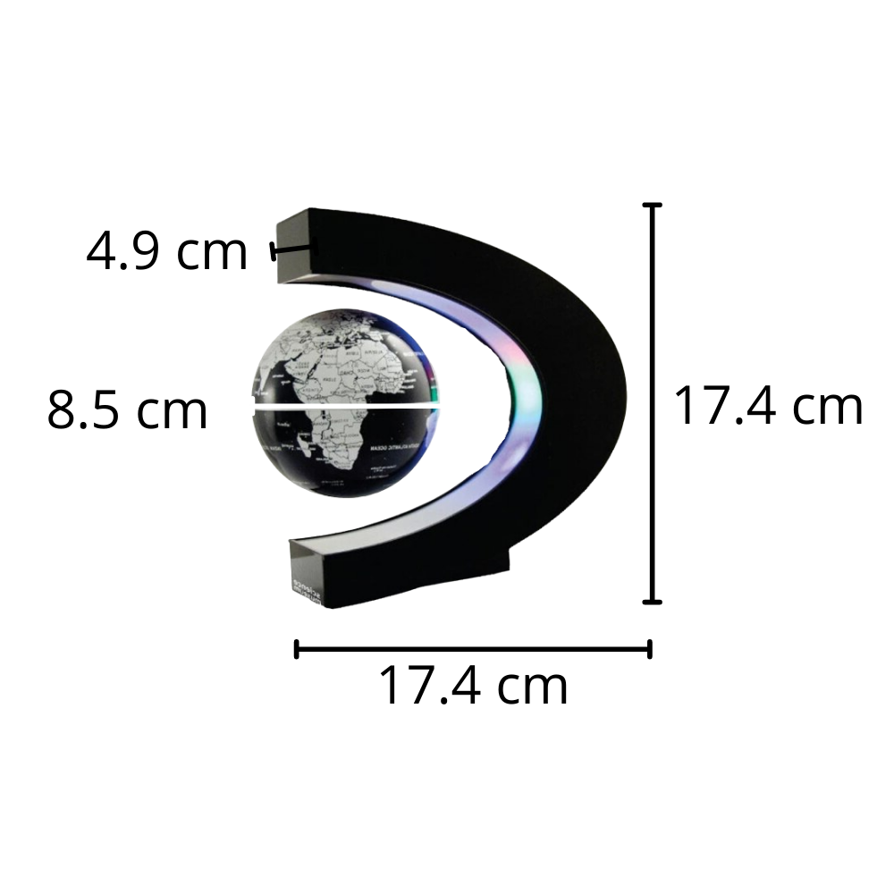 Leviterende LED magnetisk globus - Ozerty
