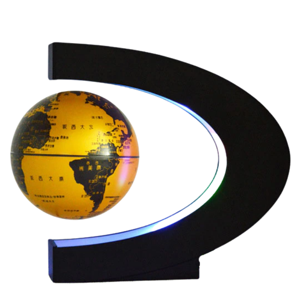 Levitating LED magnetic globe 