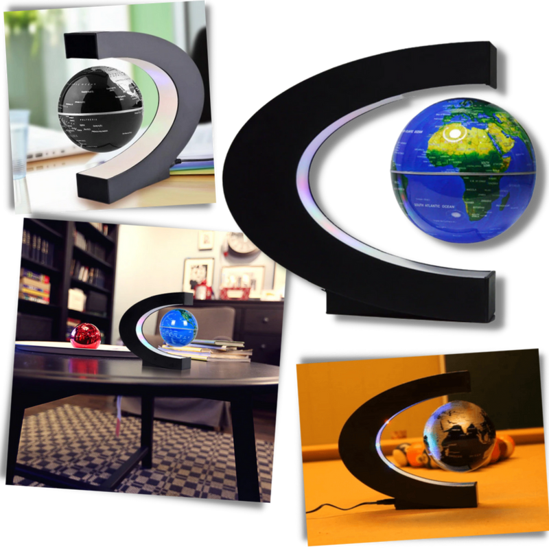 Leviterende LED magnetisk globus - Ozerty
