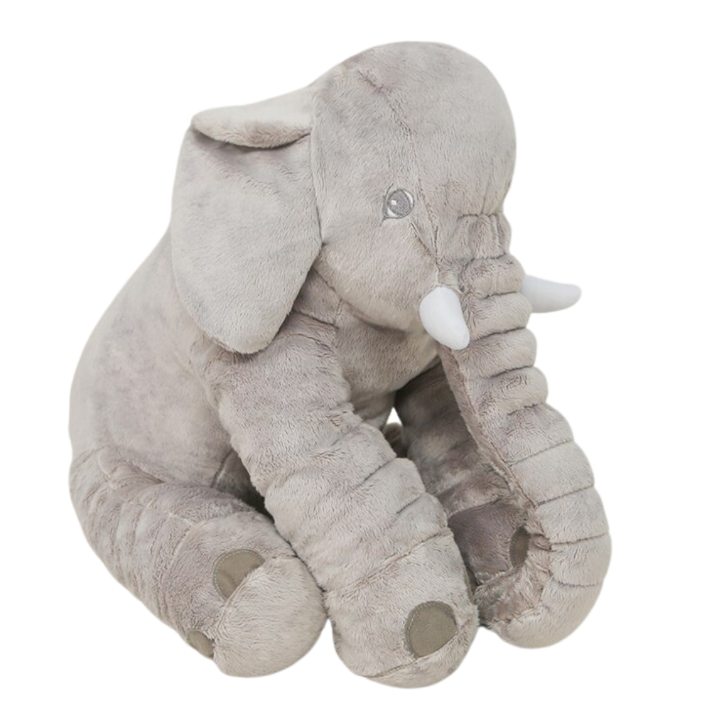 Stor baby elefant plysj pute  - Ozerty