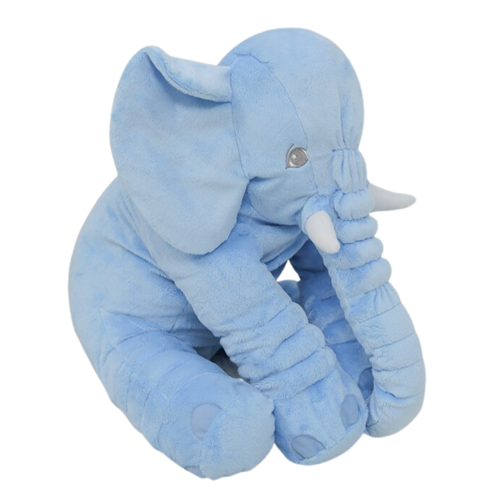 Large baby elephant plush pillow 