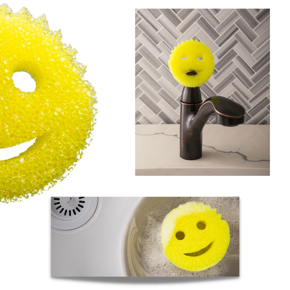 Smiley magic dish sponge │ Kitchen sponge │ Dish sponge