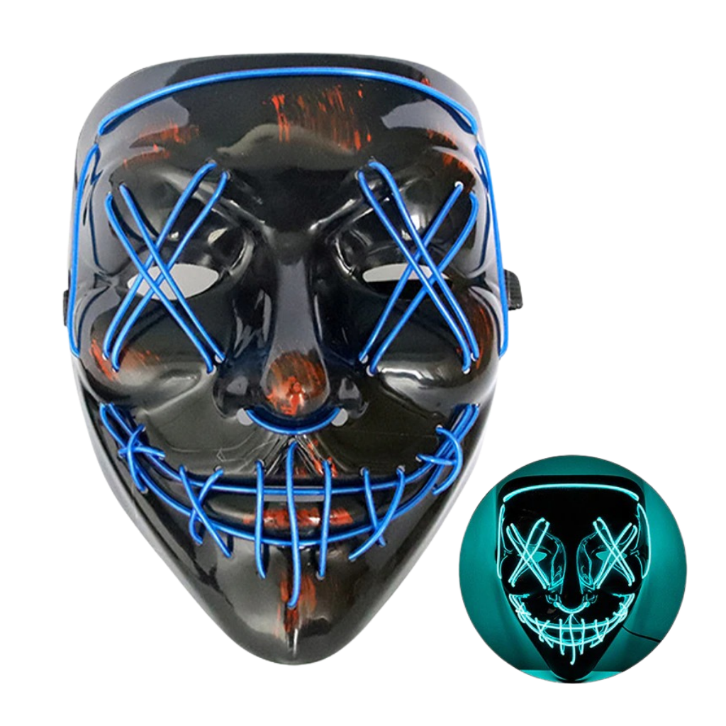Neon LED maske  - Ozerty