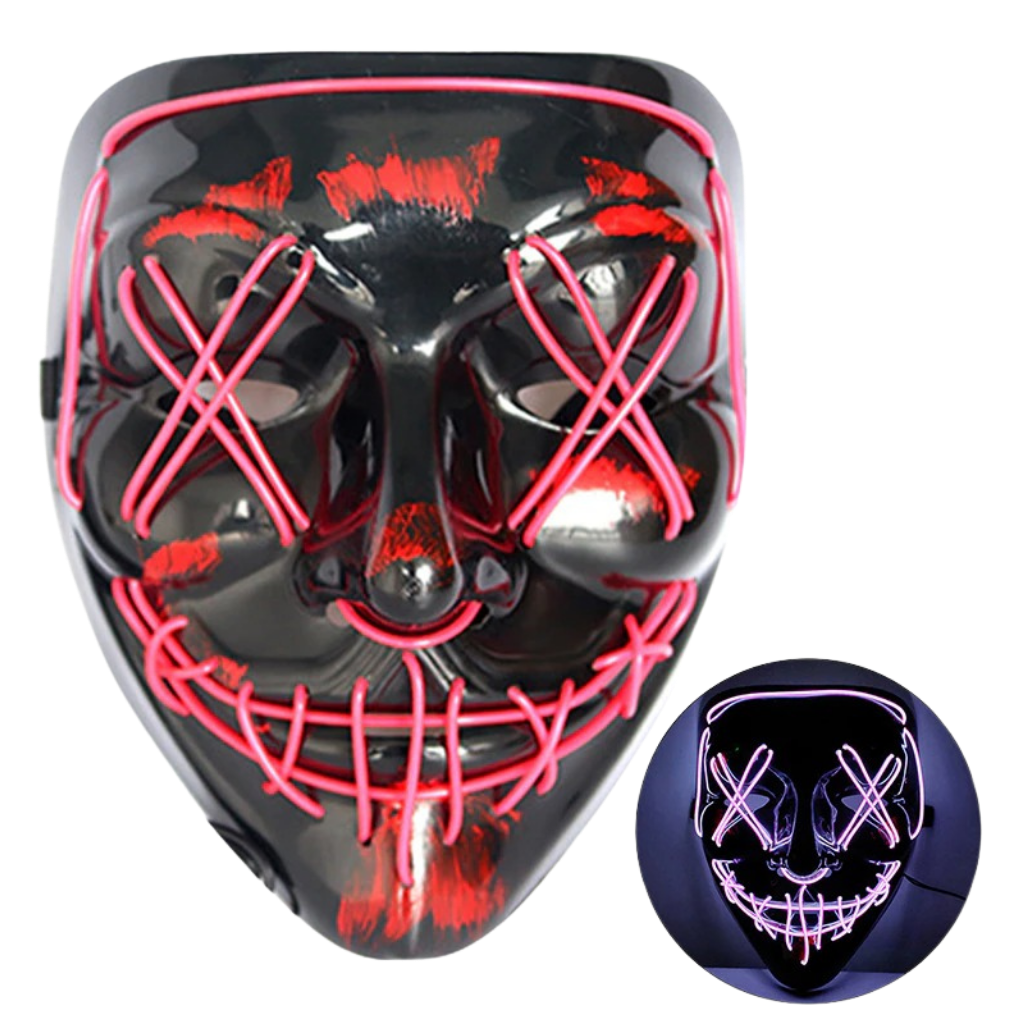 Neon LED maske