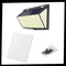 Utendørs 468 LED solcellelampe - Ozayti