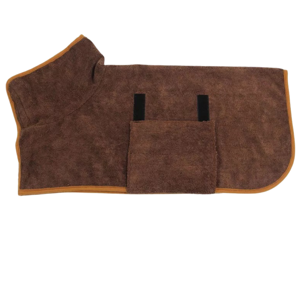 Super absorbent bathrobe for pets 