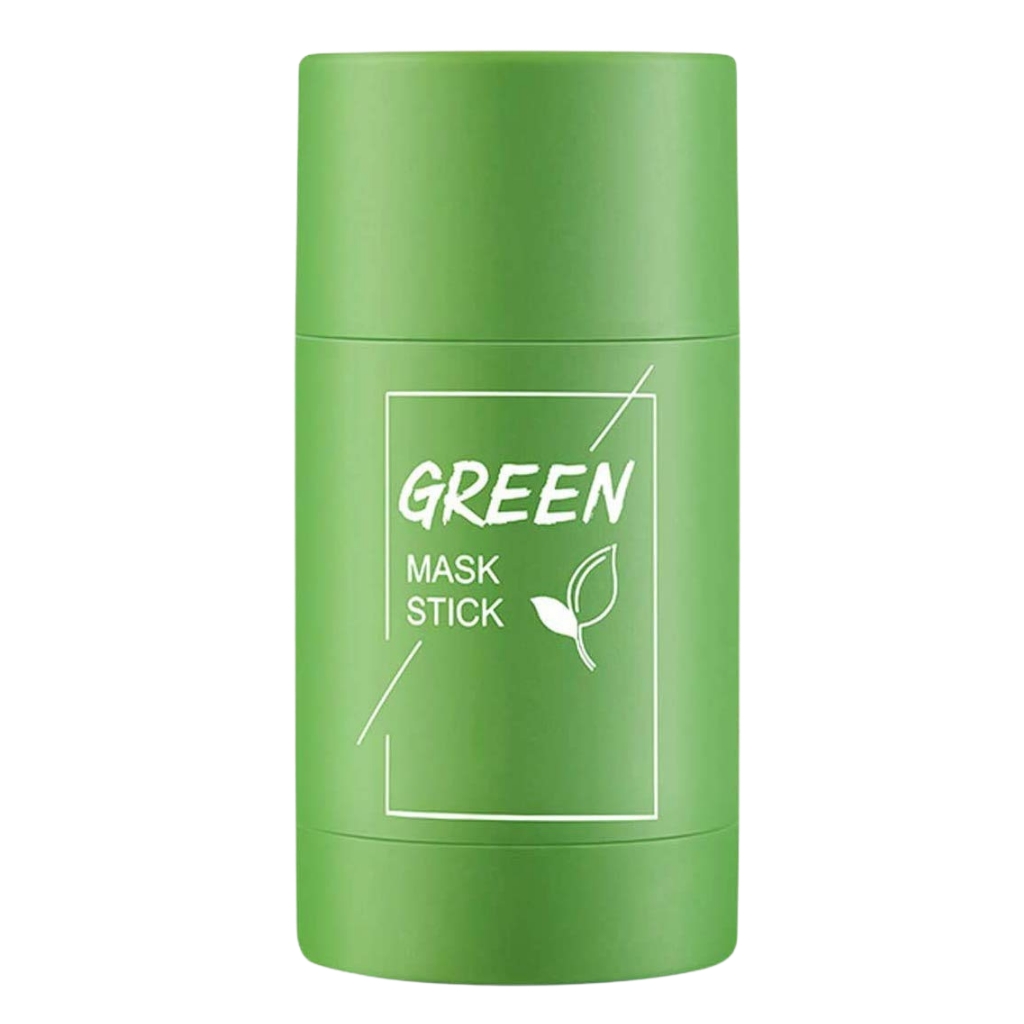 Poreløs dyptrensende grønn te maske for å fjerne hudormer - Ozerty